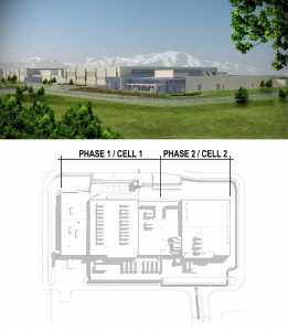 Utah Compute Facility Partial Site Plan